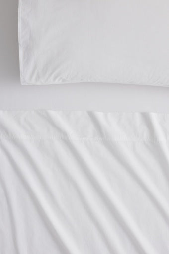 Bayley Washed Percale Fitted Sheet