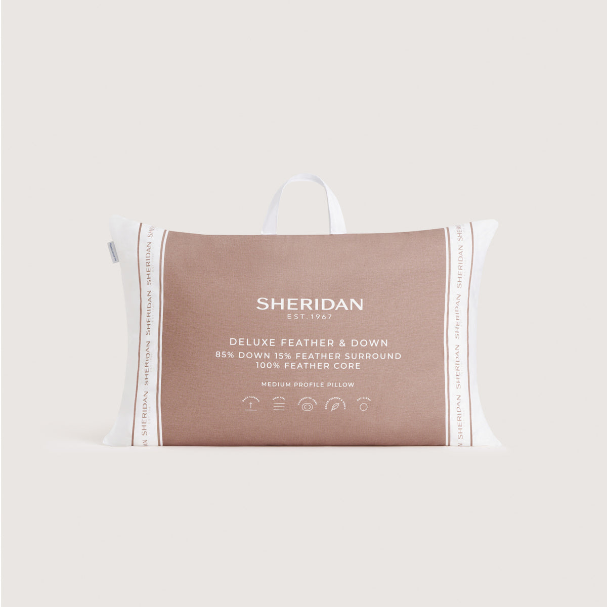 Deluxe Surround Feather & Down Pillow