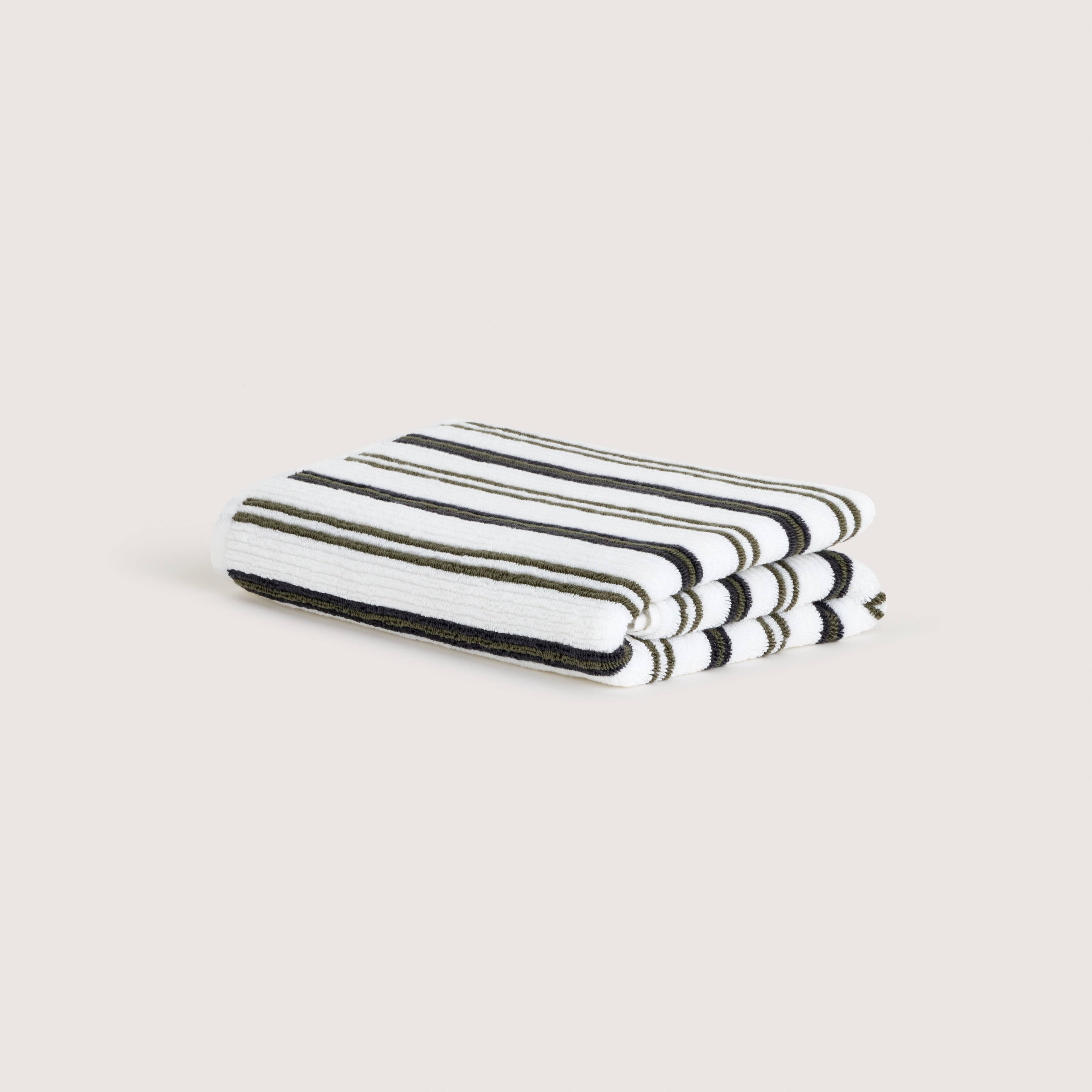 Living Texture Stripe Bath Towel