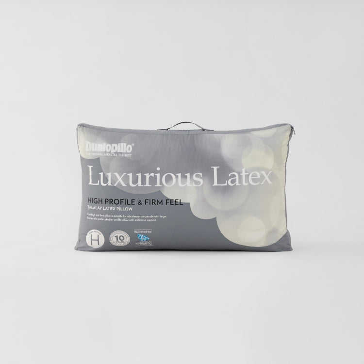 Luxurious Latex High Profile & Firm Feel Pillow