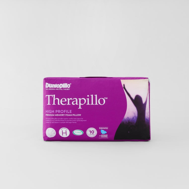 Therapillo Premium Memory Foam High Profile Pillow