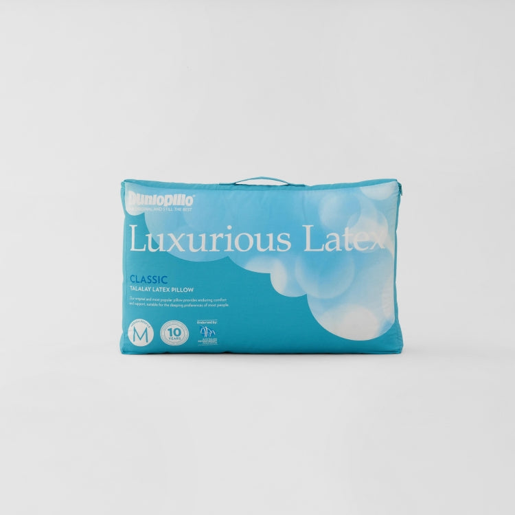 Luxurious Latex Classic Medium Profile & Feel Pillow