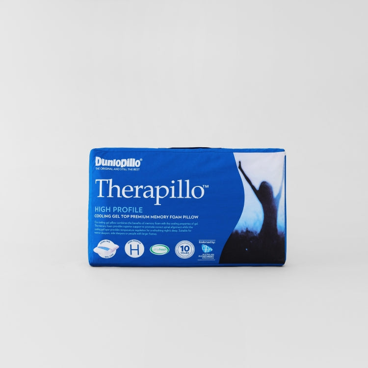 Therapillo Cooling Gel Top Premium Memory Foam High Profile Pillow