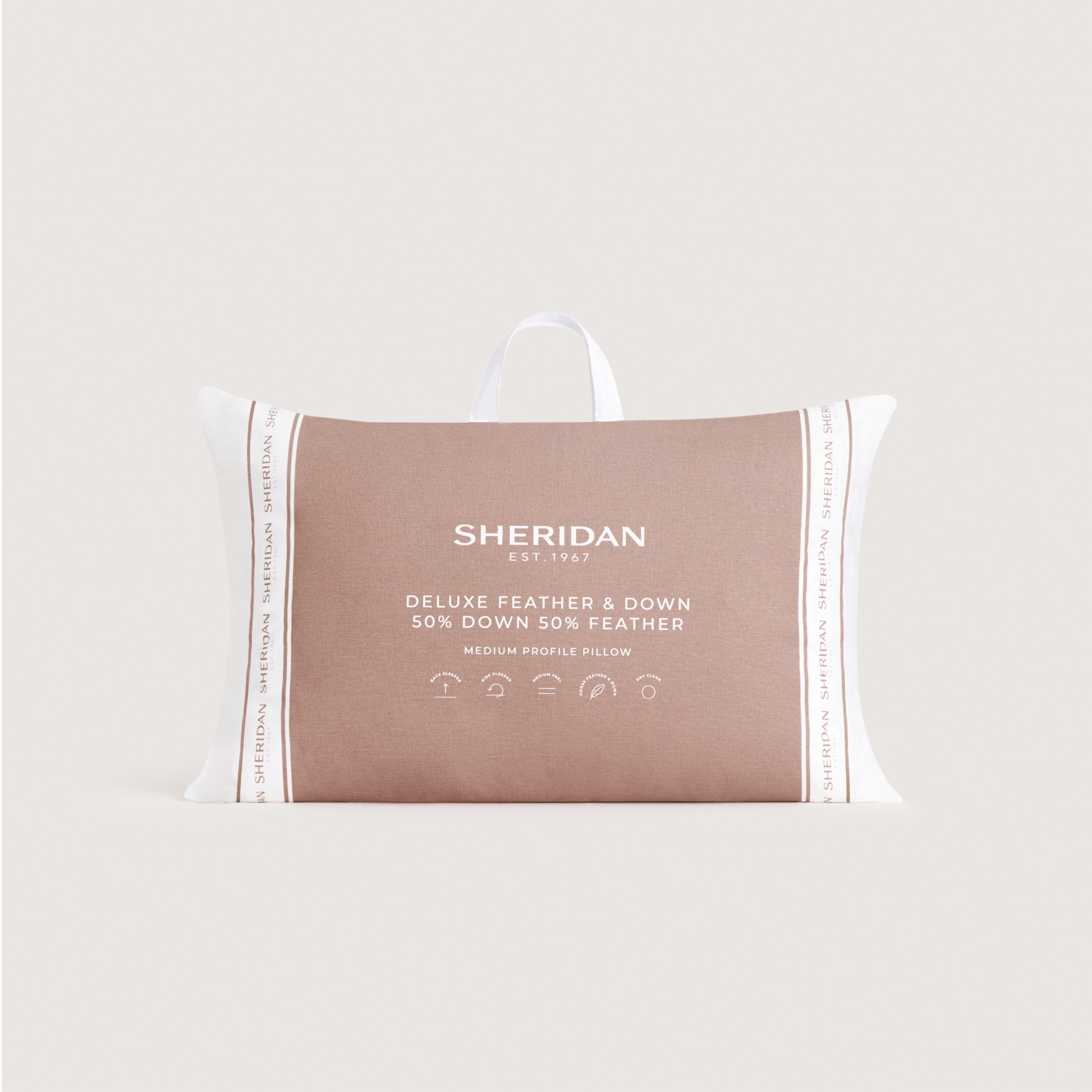 Deluxe Feather and Down Standard Pillow