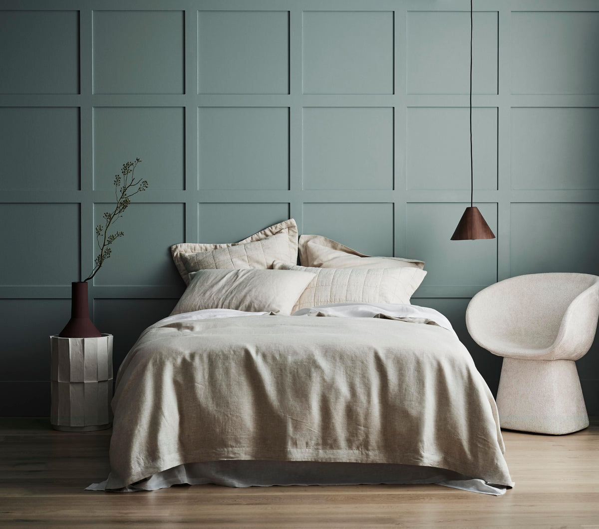 Abbotson Linen Tailored Quilt Cover