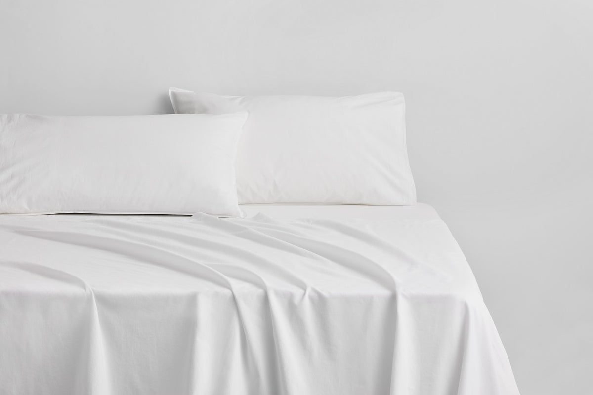 Bayley Washed Percale Sheet Set