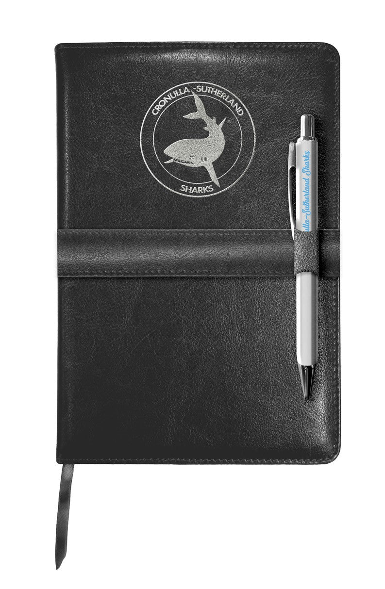 Cronulla Sharks Notebook & Pen Gift Pk