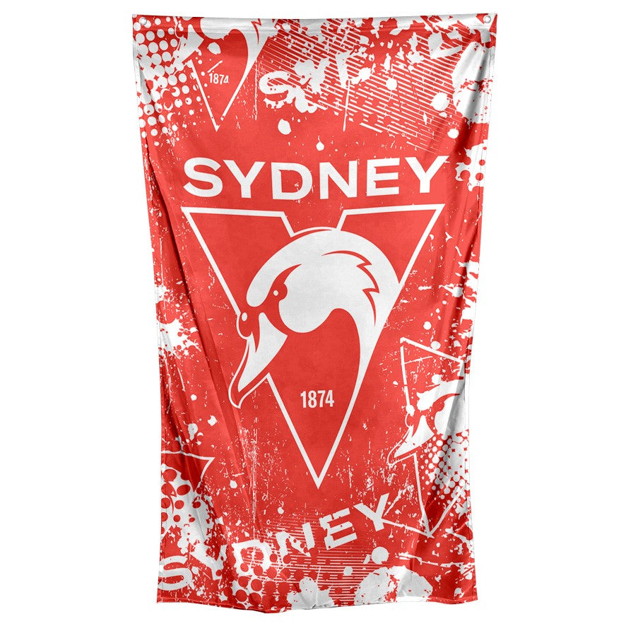 Sydney Swans Cape Flag