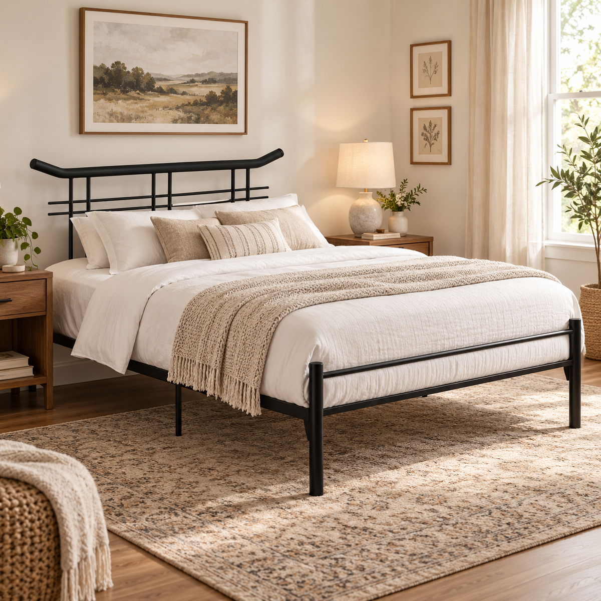Tanoshi Metal Bed Frame