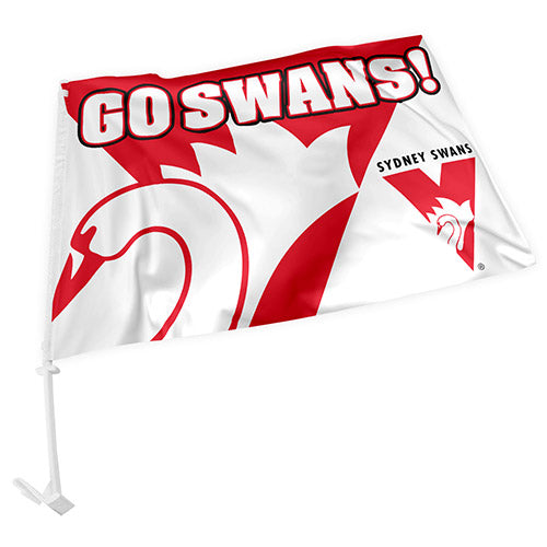 Sydney Swans Car Flag
