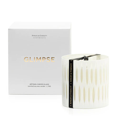Apsley Glimpse Soy Candle White
