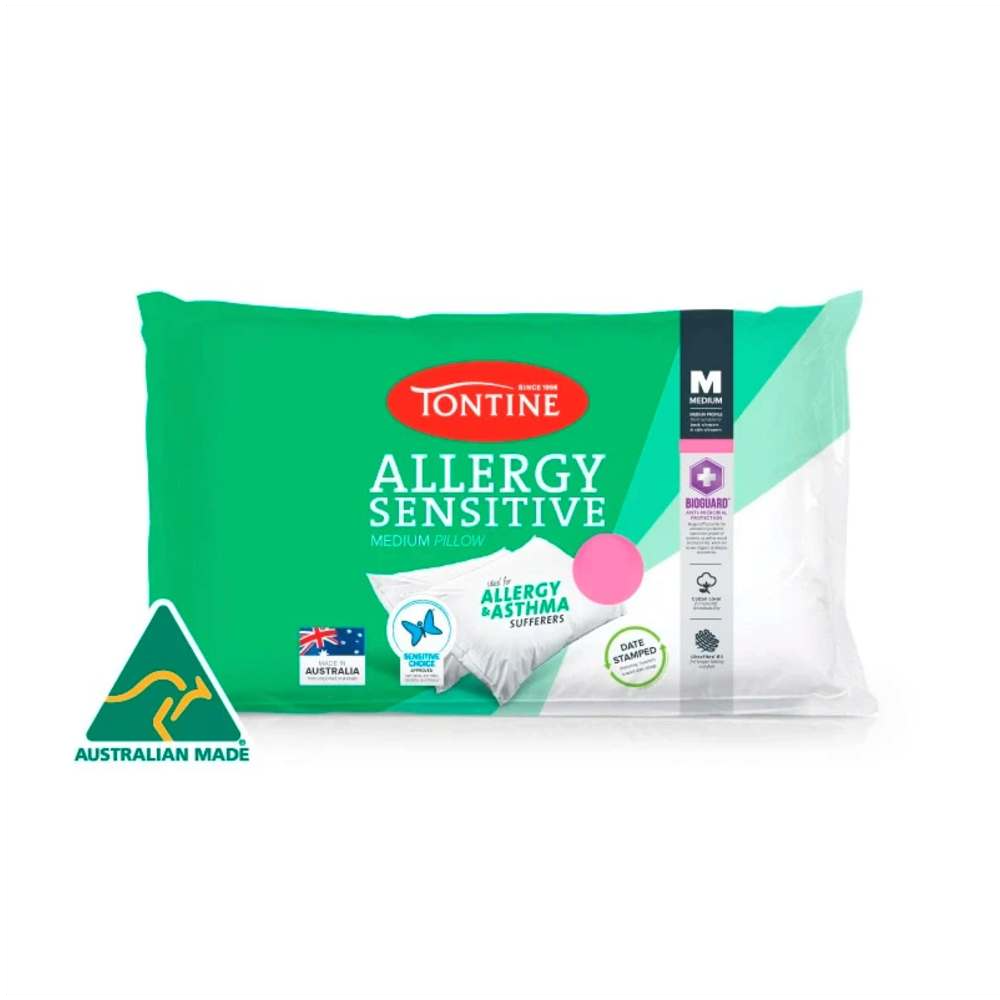 Tontine Anti Allergy Medium Pillow