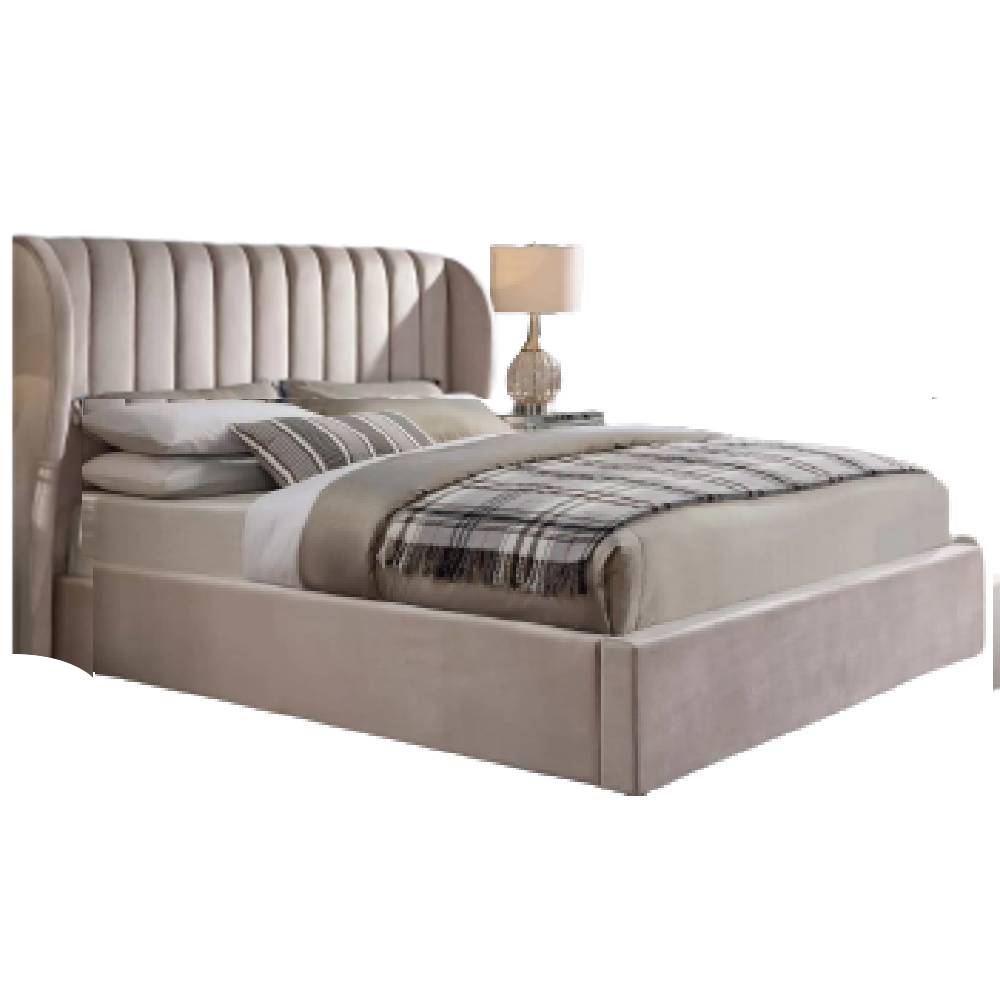 Belair Upholstered Bed With Wings
