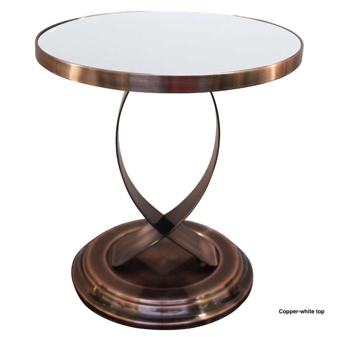 Bradford Copper Lamp Table