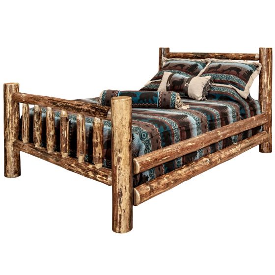 Glacier Country Wood Bed Frame