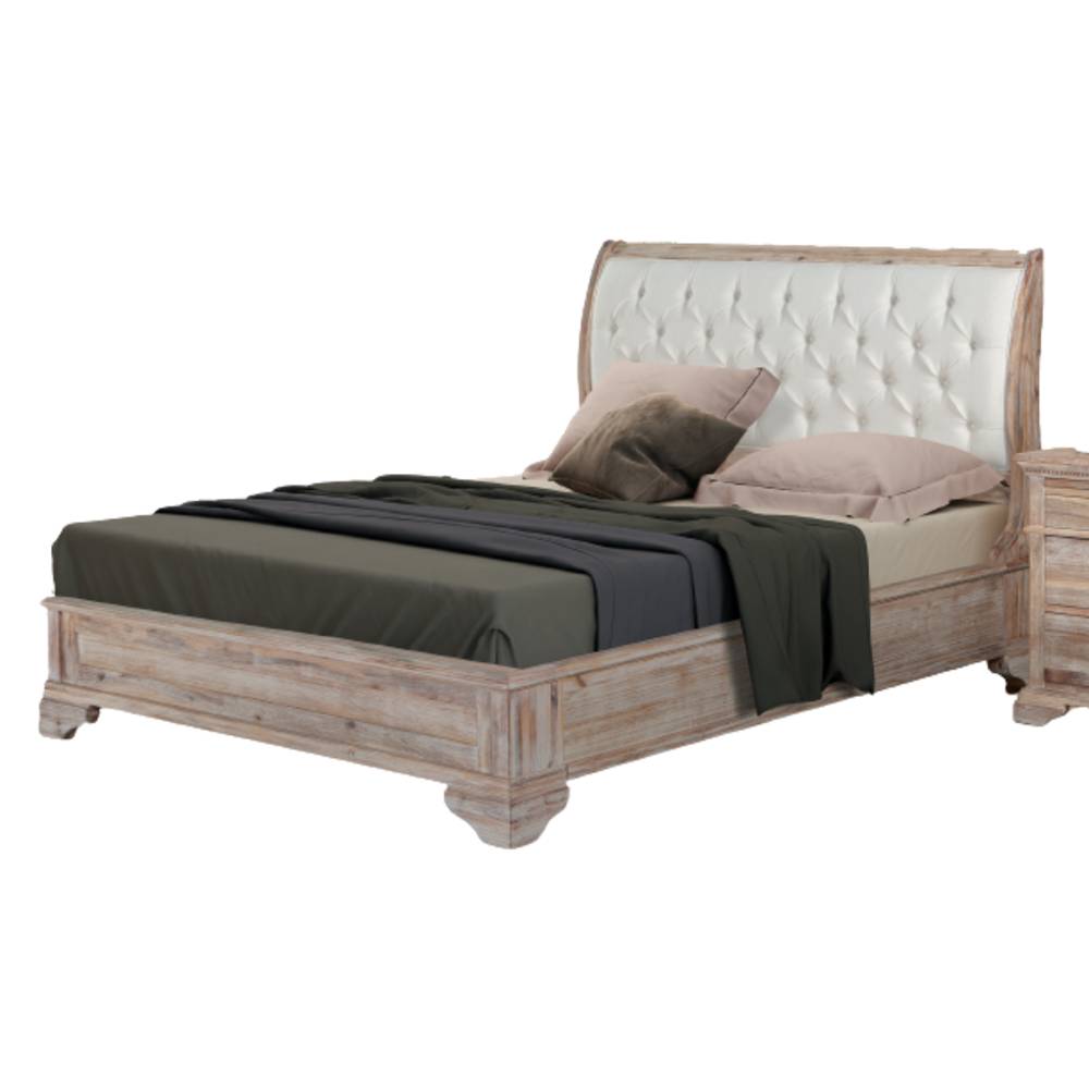Ibiza Wood Bed Frame - Low Foot