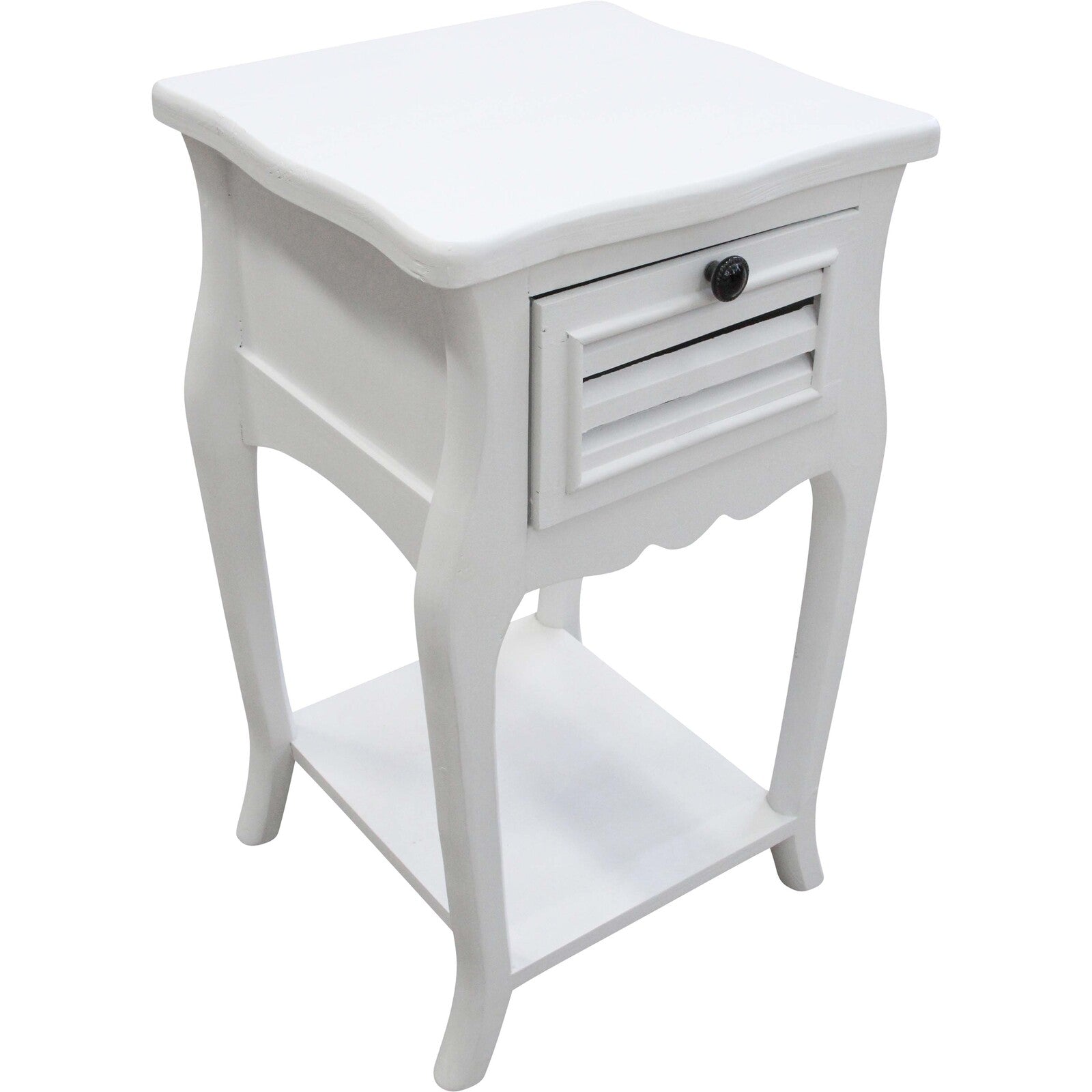 Lenno Bedside Table White