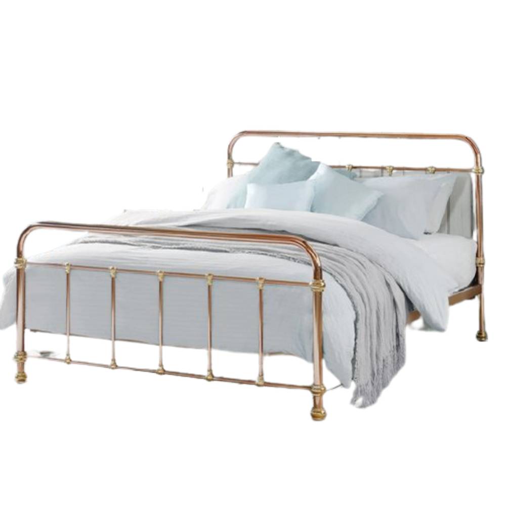 Madrid Copper & Brass Bed