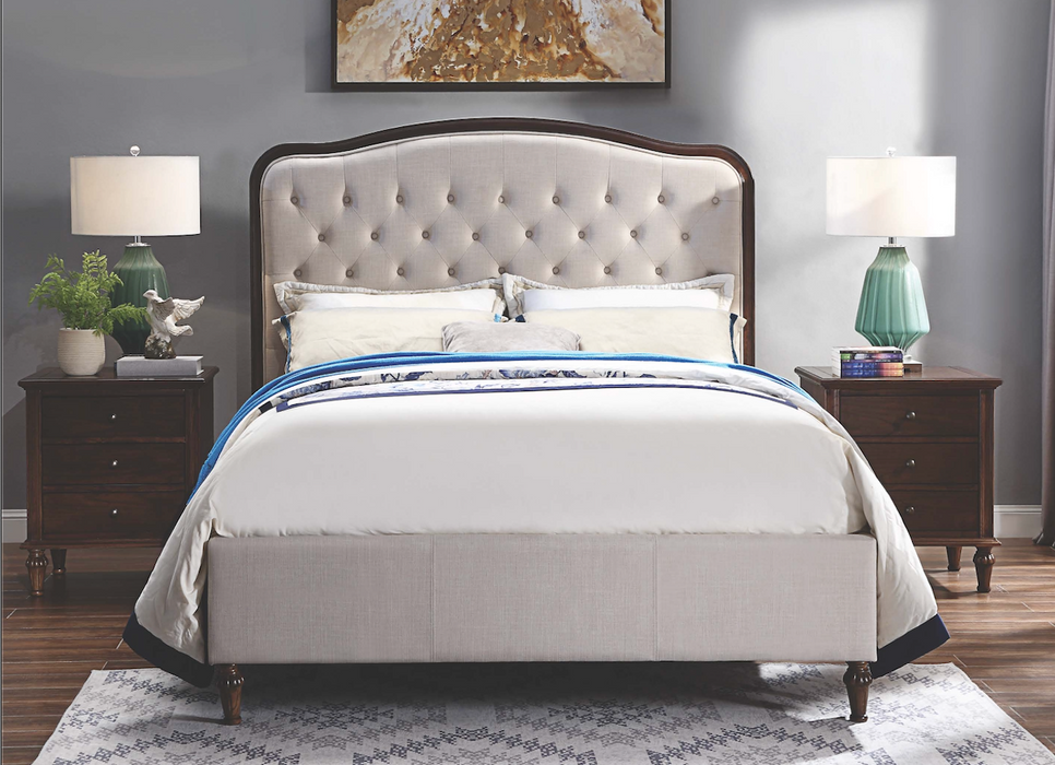 Magnolia Upholstered Bed with  Storage Option