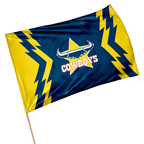 North Queensland Cowboys Game Day Flag