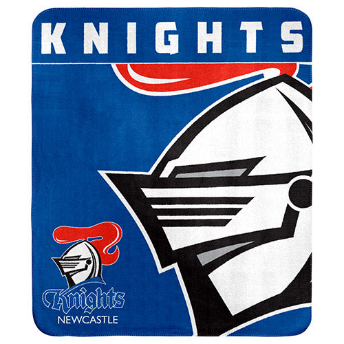 Newcastle Knights Polar Fleece Throw