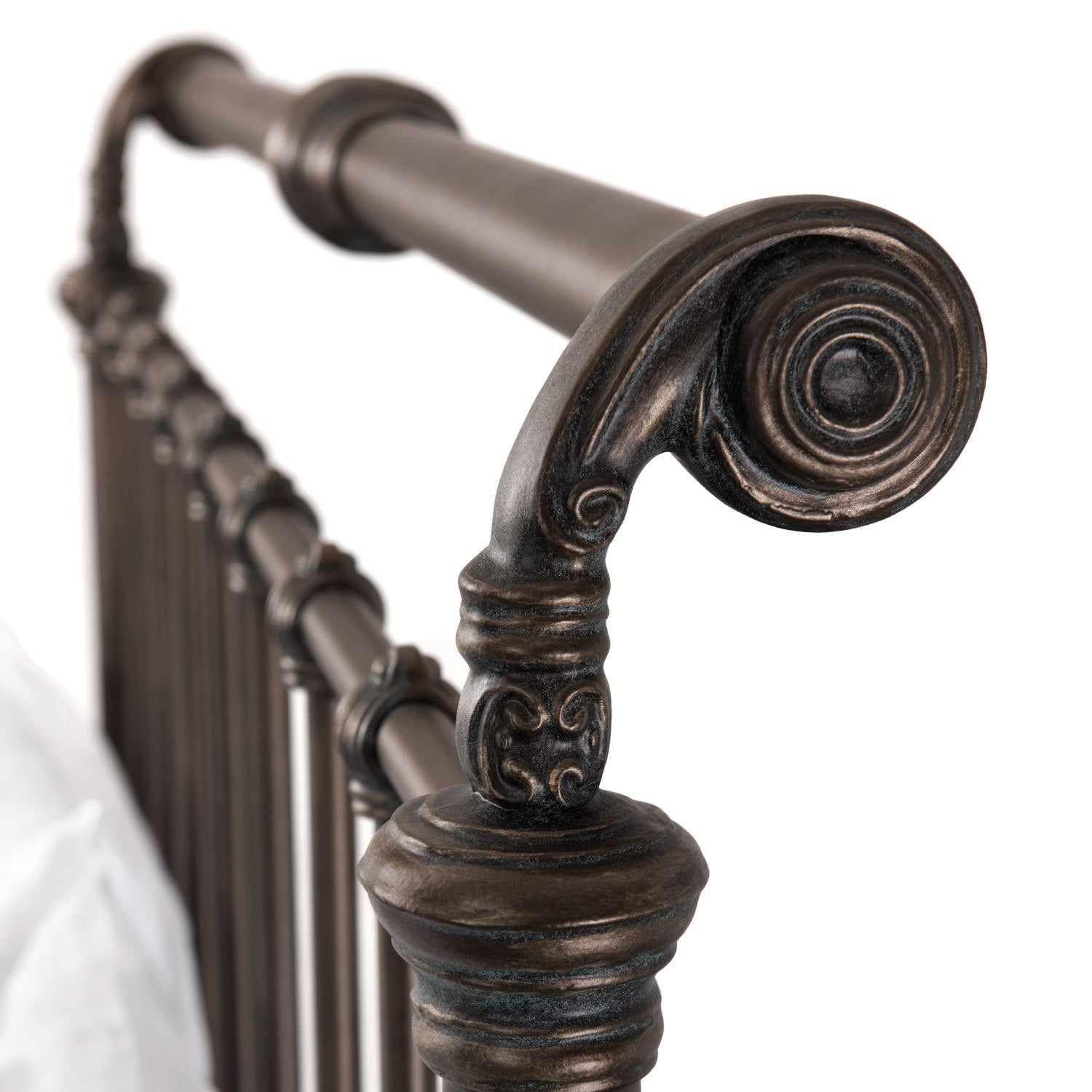 Sheffield Cast Iron Bed Frame with Surround Frame