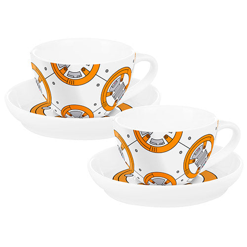Star Wars BB8 Set of 2 Tea-Cup and Saucers