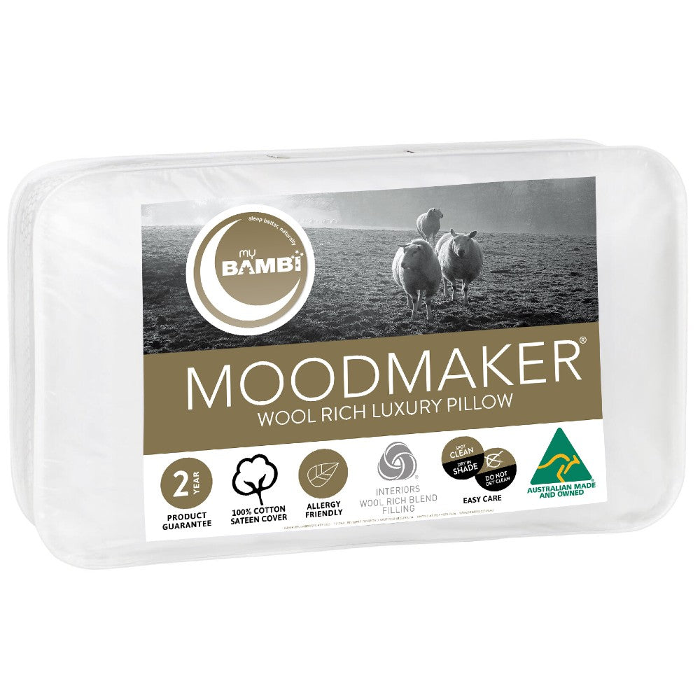 Moodmaker Wool Rich Luxury Pillow