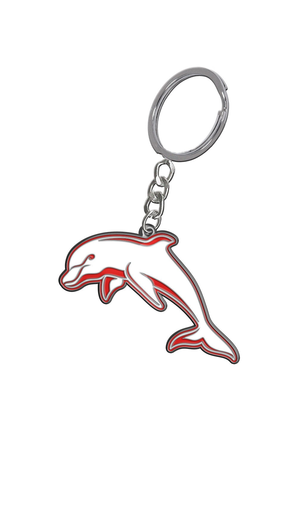 Redcliffe Dolphins Enamel Logo Keyring