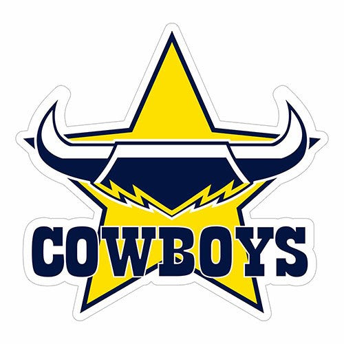 North Queensland Cowboys Logo Sticker - NRL Merchandise