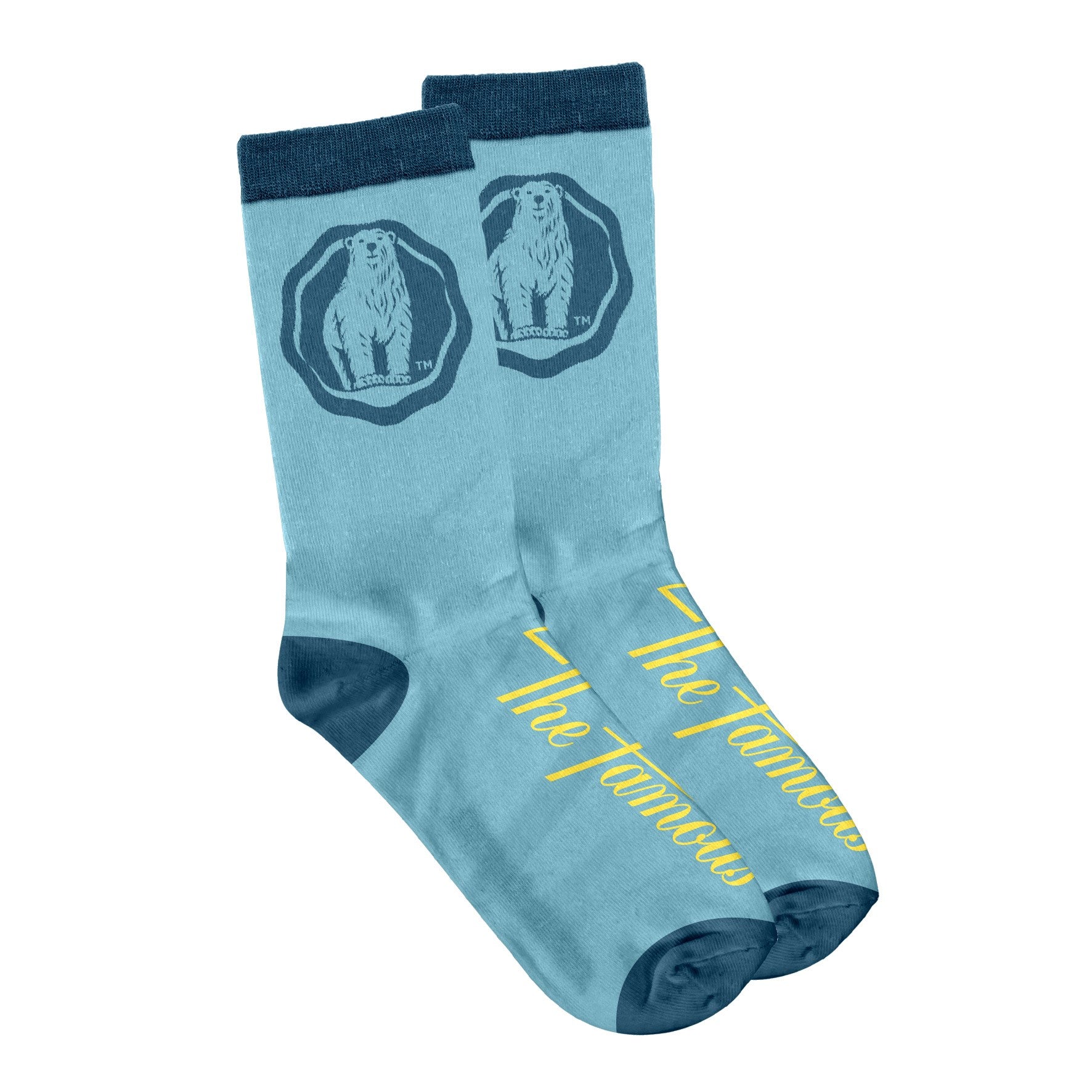 Bundaberg Blue Rosette Socks