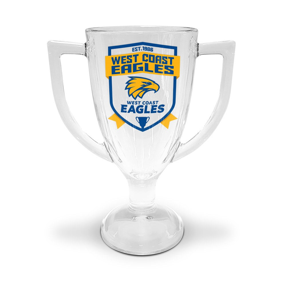 West Coast Eagles Trophy Glass