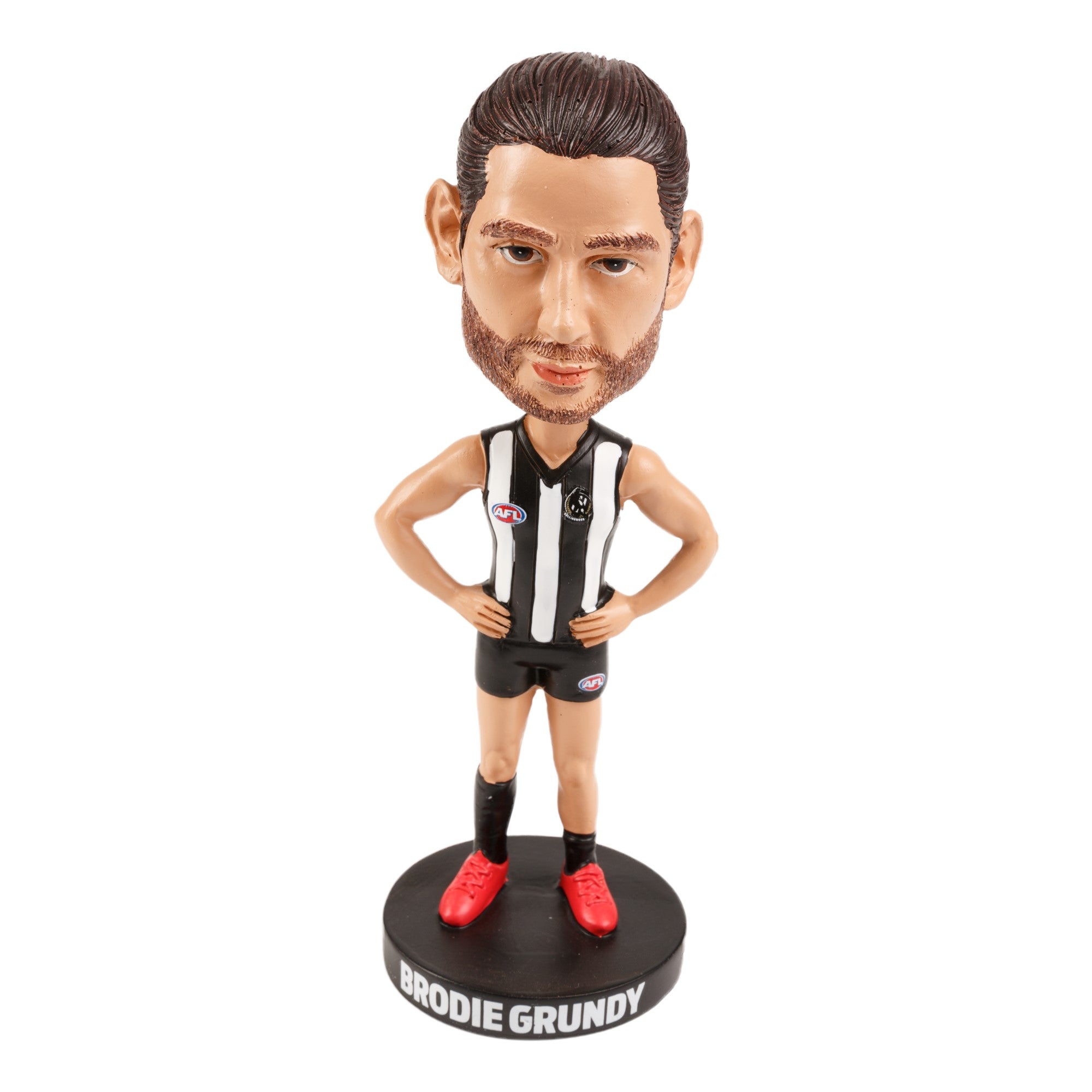 Grundy Collingwood Magpies Bobble Head