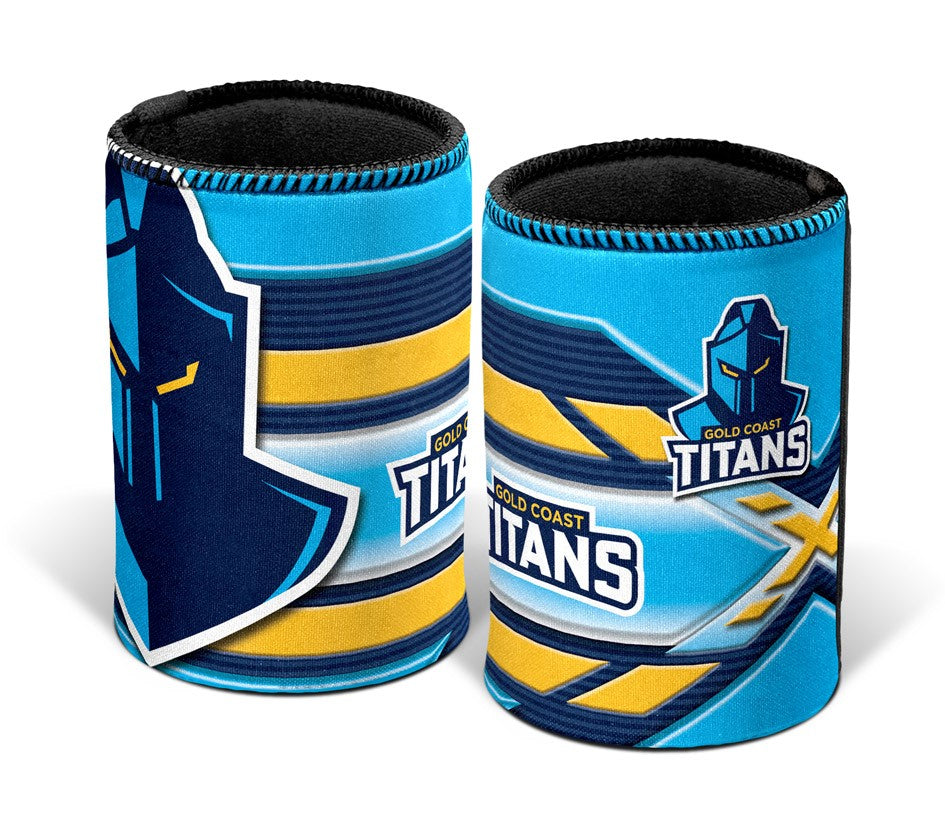 Gold Coast Titans Logo Can Cooler