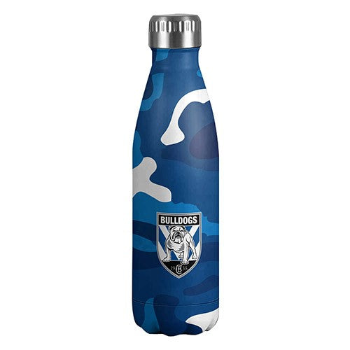 Canterbury Bulldogs S/Steel Wrap Bottle