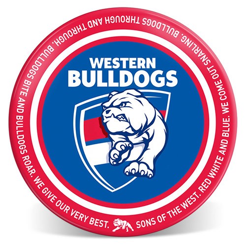 Western Bulldogs Melamine Plate