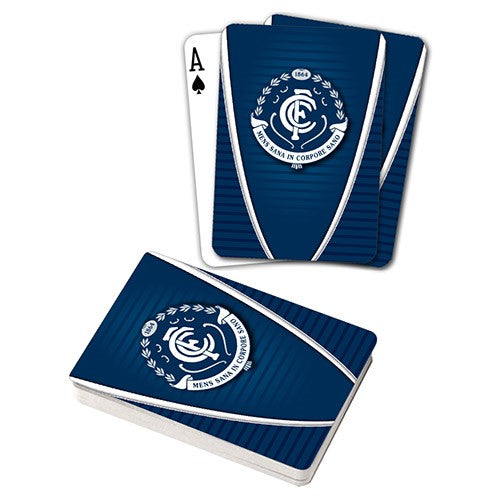 Carlton Blues Playing Cards