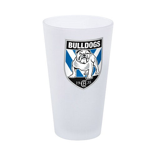 Canterbury Bulldogs Frosted Glass