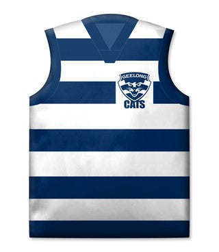 AFL Geelong Cats Guernsey Shaped Cushion - Image