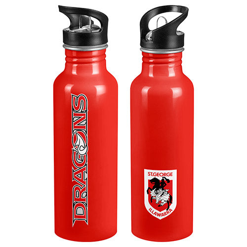 St George Illawarra Dragons Aluminium Bottle