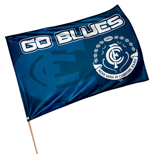 Carlton Blues Game Day Flag