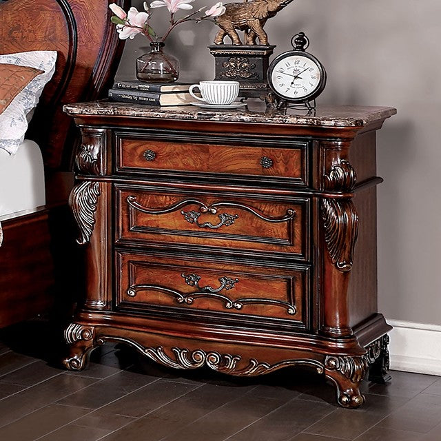 Rosewood Bedside Table