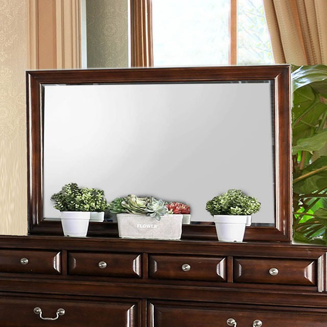 Brandt Mirror - Brown Cherry