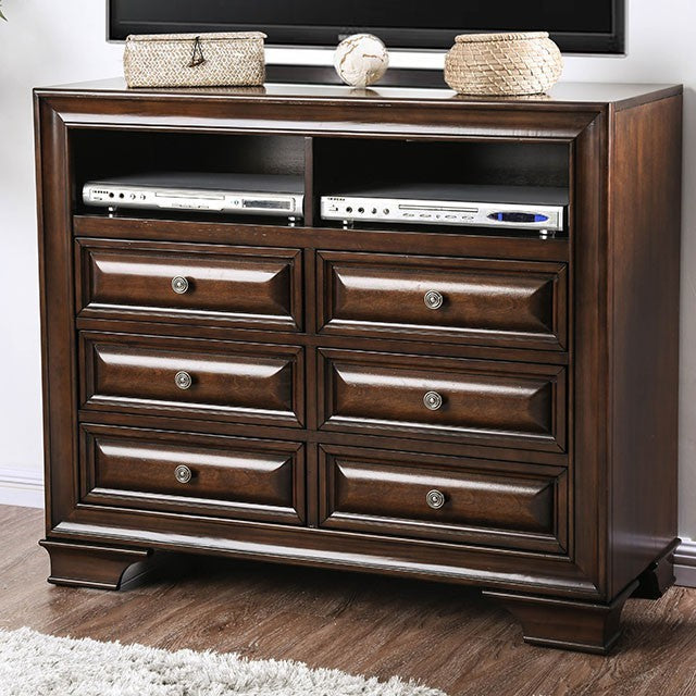 Brandt Chest Of Drawers - Brown Cherry