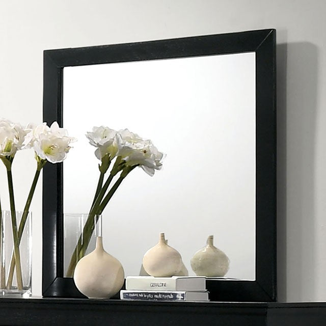 Louis Philippe Mirror - Black