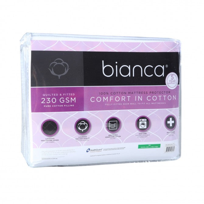 Bianca Comfort In Cotton Mattress Protector