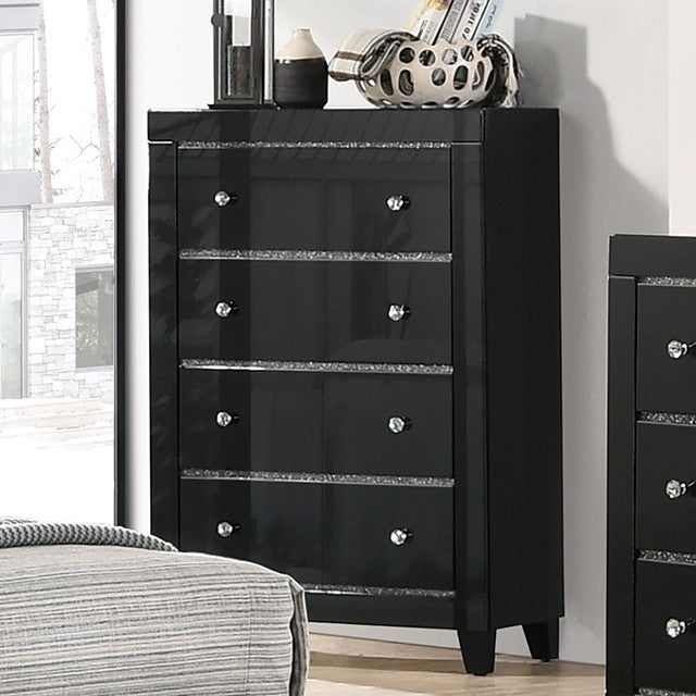 Magdeburg Chest Of Drawers - Black