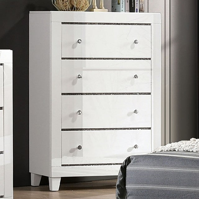 Magdeburg Chest Of Drawers - White