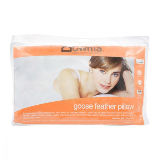 Downia Goose Collection White Goose Feather Pillow