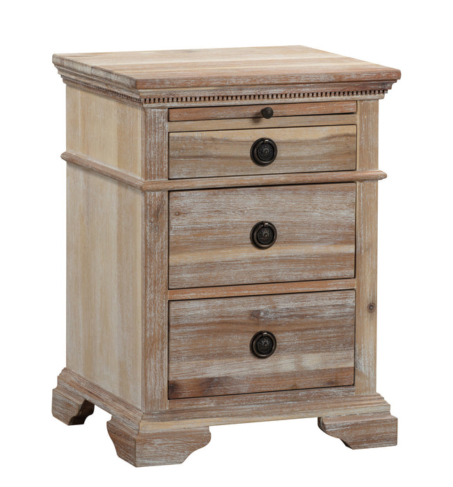 Ibiza 3 Drawer Bedside Table